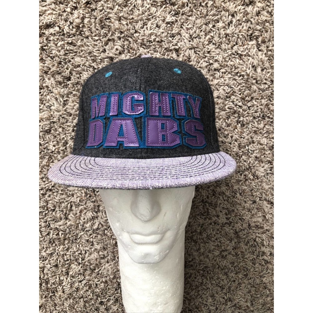 Grassroots Mighty Dabs Stitched Satin Hemp Snapback Hat